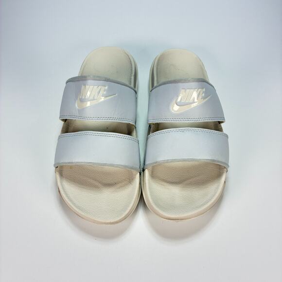 Nike Offcourt Duo Blue White Slides Sandals DC0496-004 Comfort Womens Size 7 - Picture 3 of 8